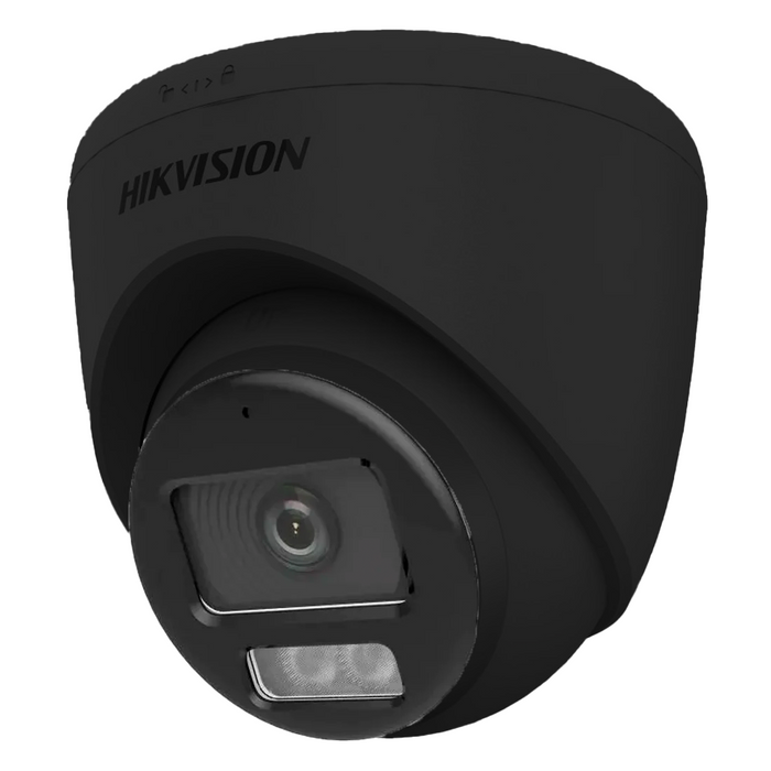Hikvision POC Hybrid ColorVu 3K 40m Turret Dome 2.8mm - Black (DS-2CE72KF3T-LE-2.8MM-BK)