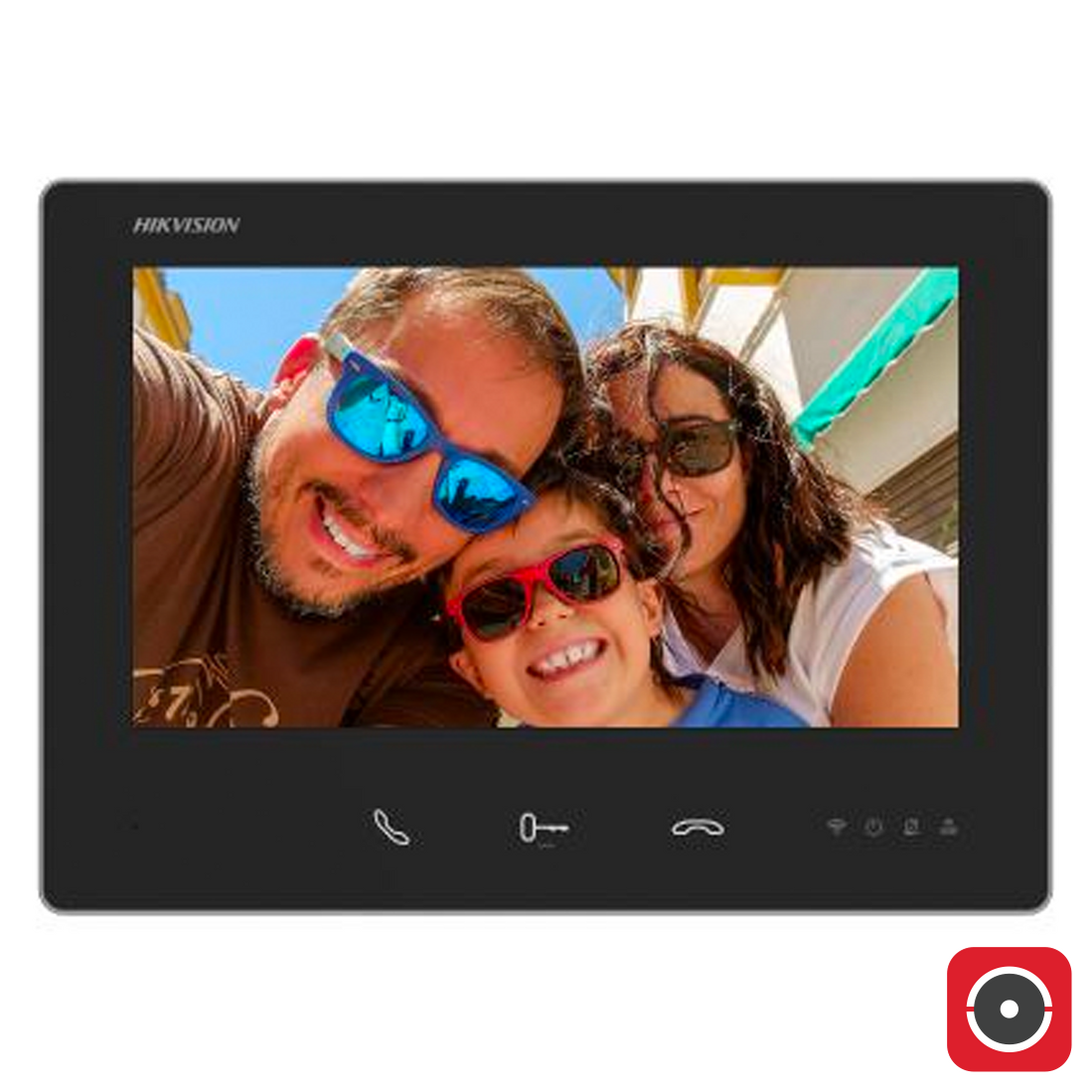 Hikvision 2 Wire Analogue Monitor with WiFi (DS-KH7300EY-WTE2) — adk ...
