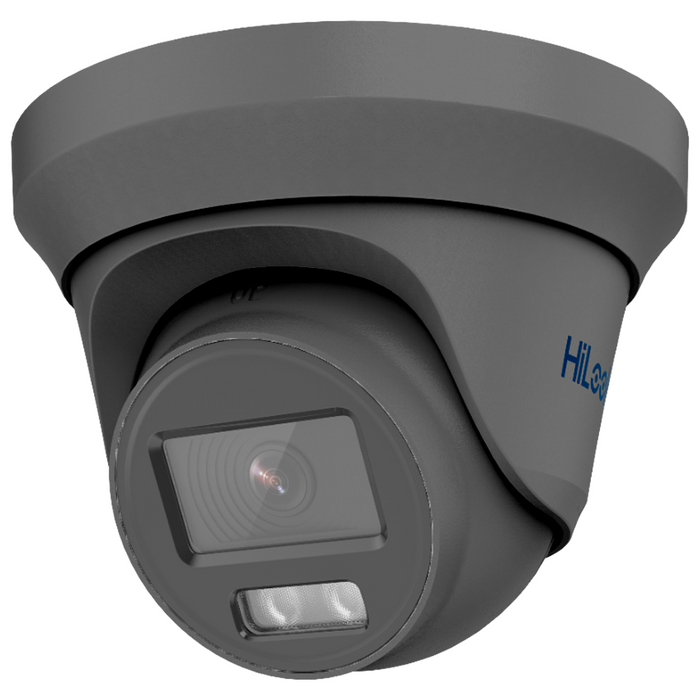 HiLook by Hikvision ColorVu AoC 3K 5MP 40m Turret Dome 2.8mm - Grey (THC-T259-M-2.8MM-GR)