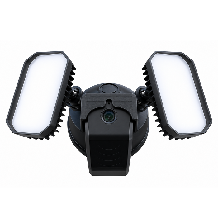 Pyronix LightCam2 WiFi Floodlight Camera - Black (LIGHT-CAM2-BK)