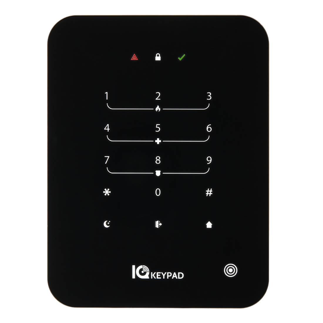 qqqqqa Qolsys IQ Prox Keypad with 4 Tags - Black (IQKP-PRX-868-BLK) — adk