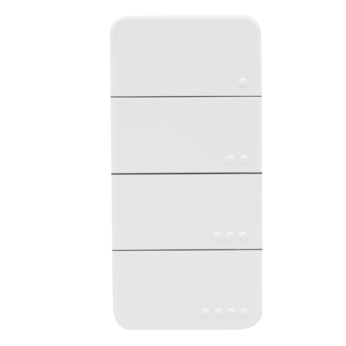 Shelly BLU RC Button 4 Smart Bluetooth Button with Magnetic Mount (SHEL-BLU-RC-BUTTON-4-ZB)