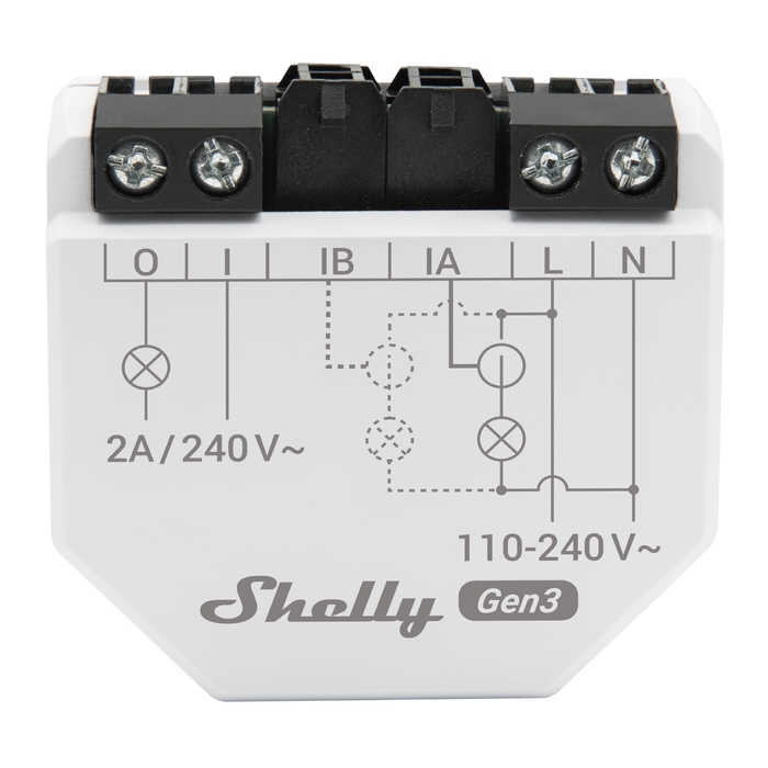 Shelly EM Gen3 Smart Energy Monitor & 50A Clamp (SHEL-EM-GEN3)