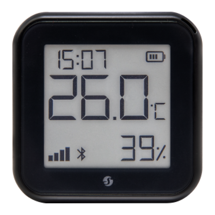 Shelly H&T Gen 3 WiFi Controlled Temperature and Humidity Sensor Black (SHEL-HT-GEN3-MATTE-BK)