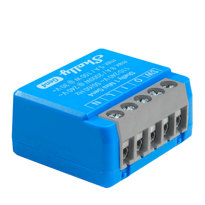 Shelly Mini 1 Gen4 WiFi & Zigbee Operated Smart Relay (SHEL-MINI-1-GEN4)
