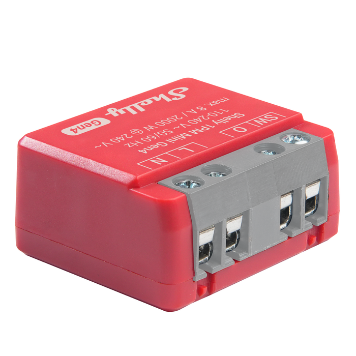 Shelly Mini 1PM Gen4 WiFi & Zigbee Operated Smart Relay (SHEL-MINI-1PM-GEN4)