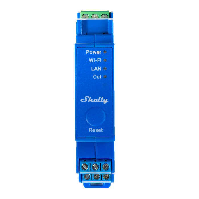 Shelly Pro 1 DIN-Rail Mounted Smart Switch with Dry Contacts (SHEL-PRO-1)