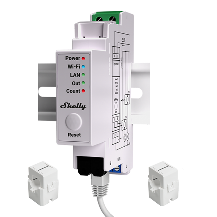 Shelly Pro EM-50 Energy Meter with Contactor Control (SHEL-PRO-EM-50)