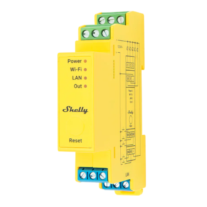 Shelly Pro RGBWW PM DIN-Rail Lighting Controller with Power Metering (SHEL-PRO-RGBWW-PM)