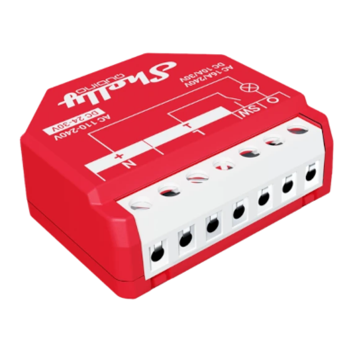 Shelly Qubino Wave 1PM Smart Switch with Power Monitoring (SHEL-QUBINO-WAVE-1PM)