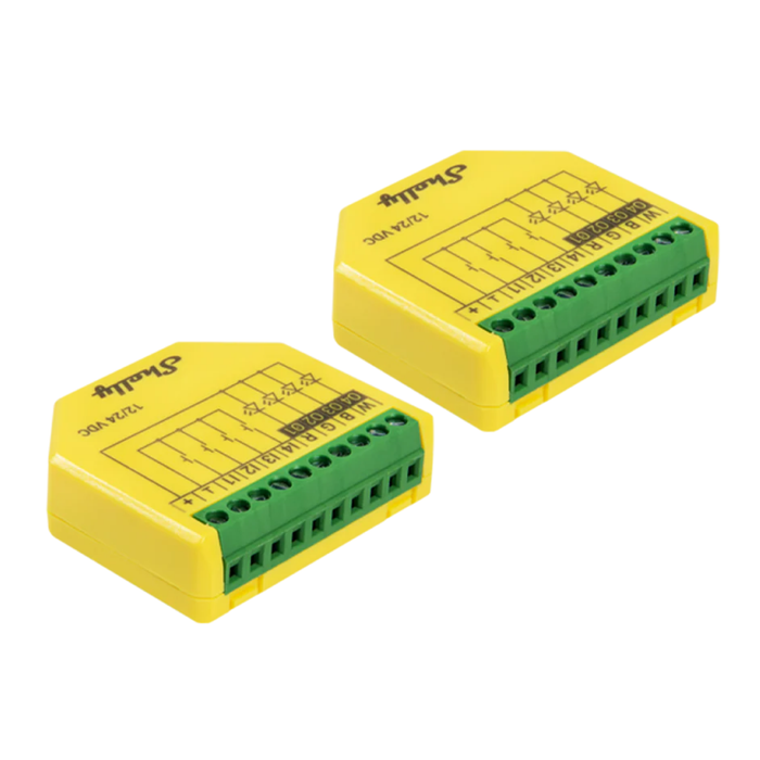 Shelly Plus RGBW PM WiFi RGBW Controller with Power Measuring (Pair) (SHEL-RGBW-PM-2)