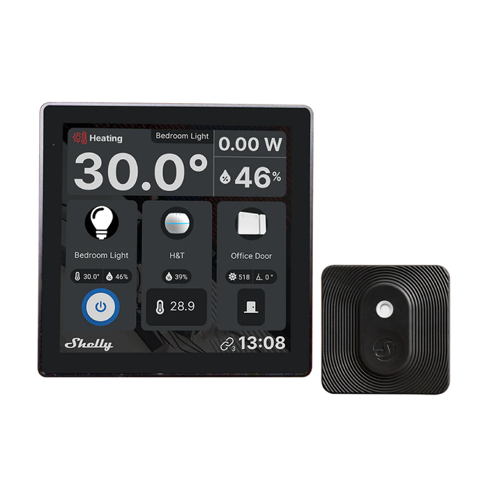 Shelly Touch Screen Wall Display and Shelly H&T (Black) (SHEL-WALL-DISPLAY-BK)