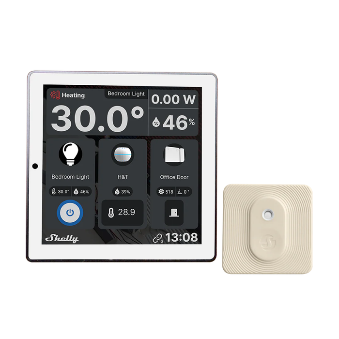 Shelly Touch Screen Wall Display and Shelly H&T (White) (SHEL-WALL-DISPLAY-WH)