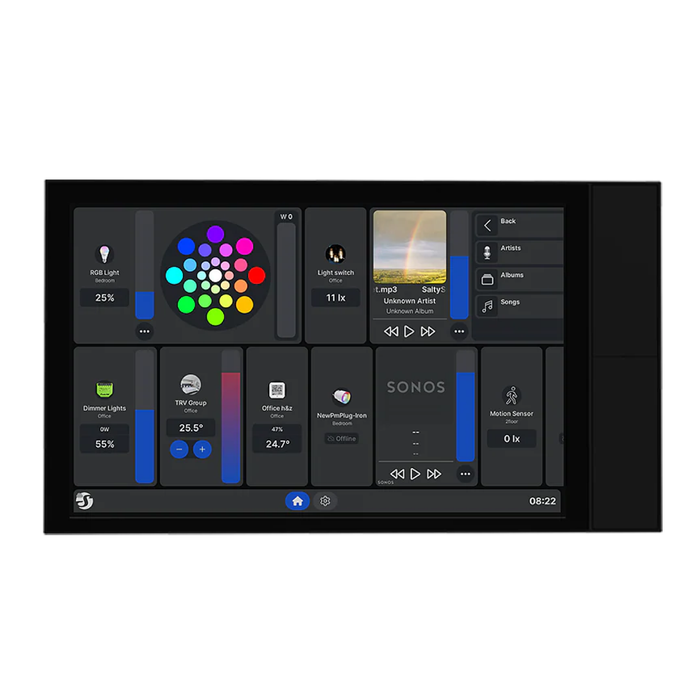 Shelly Touch Screen Wall Display XL (Black) (SHEL-WALL-DISPLAY-XL-BK)
