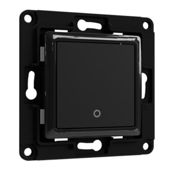 Shelly Wall Switch 1 (Black) (SHEL-WALL-SWITCH-1-BK)