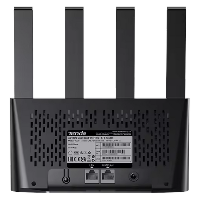 Tenda 4G08 - AC1200 4G+ Wi-Fi Router (TEN-4G08)