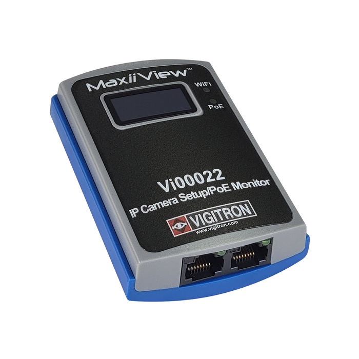 Vigitron MaxiiView WiFi IP Camera Setup & 30W PoE Test Tool (VIG-VI00022)