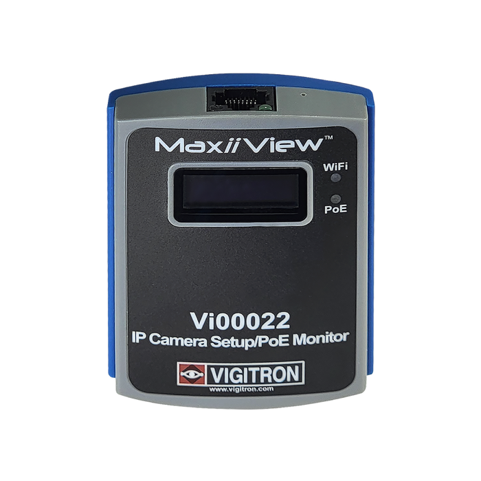 Vigitron MaxiiView WiFi IP Camera Setup & 30W PoE Test Tool (VIG-VI00022)