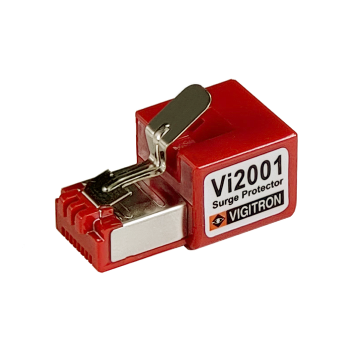 Vigitron In-line MaxiiGuard 10/100/1GBaseT Ethernet Surge Protector-(VIG-VI2001)