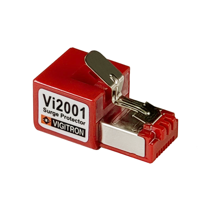 Vigitron In-line MaxiiGuard 10/100/1GBaseT Ethernet Surge Protector-(VIG-VI2001)