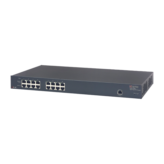 Vigitron MPoE 8-Port MaxiiPower af/at/bt 90W Managed PoE Midspan, 800W PS (Available Q2)-(VIG-VI22108U)