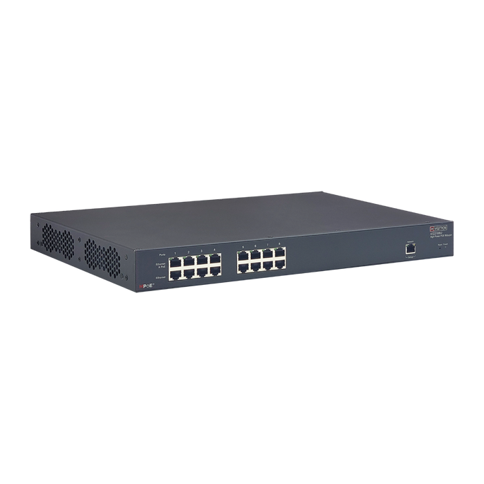 Vigitron MPoE 8-Port MaxiiPower af/at/bt 90W Managed PoE Midspan, 800W PS (Available Q2)-(VIG-VI22108U)