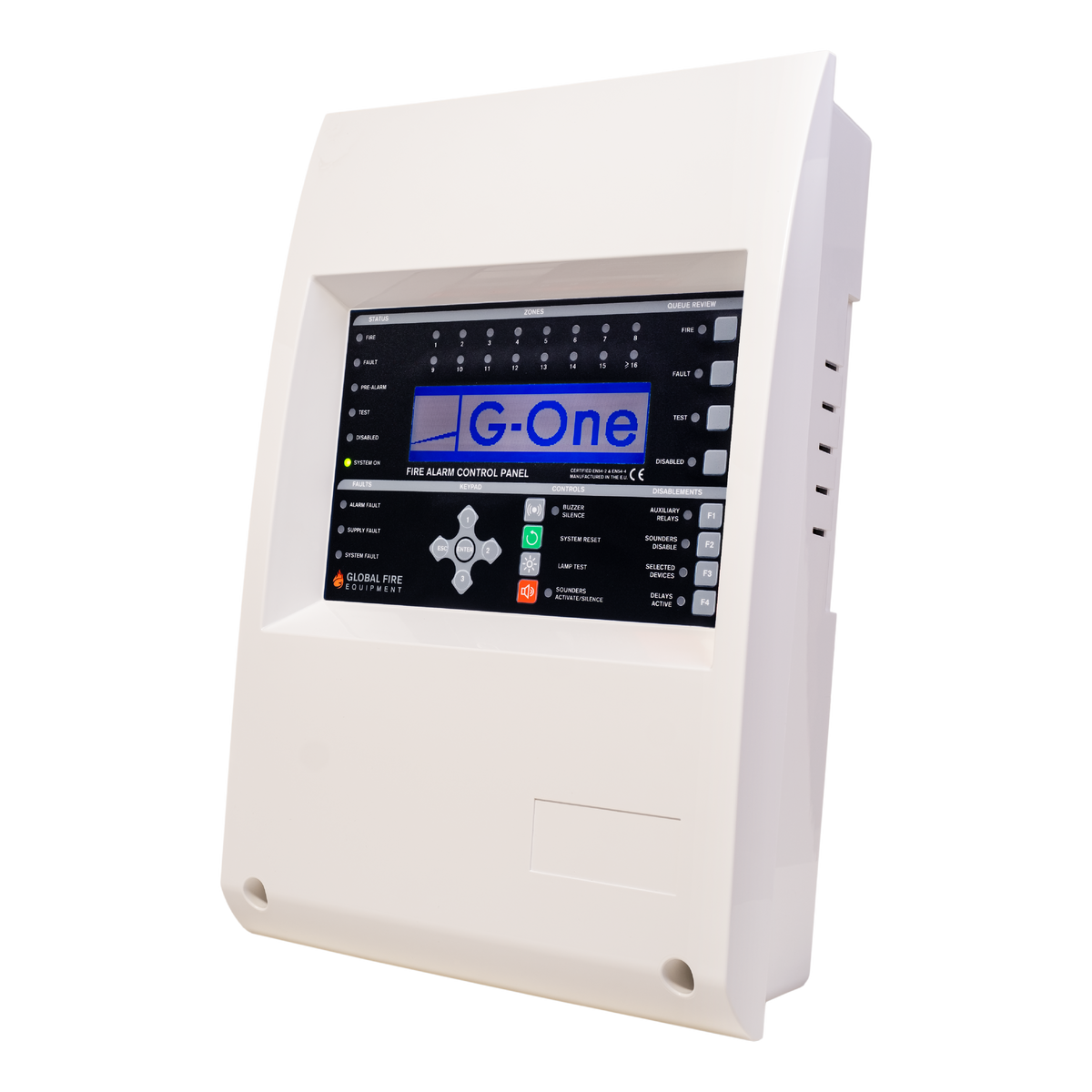 Global Fire G-ONE 1 Loop Addressable Fire Alarm Control Panel – G-ONE ...