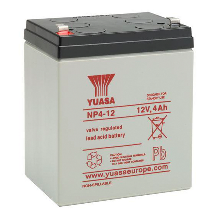 Yuasa NP 12v 4Ah Alarm Battery (NP4-12)