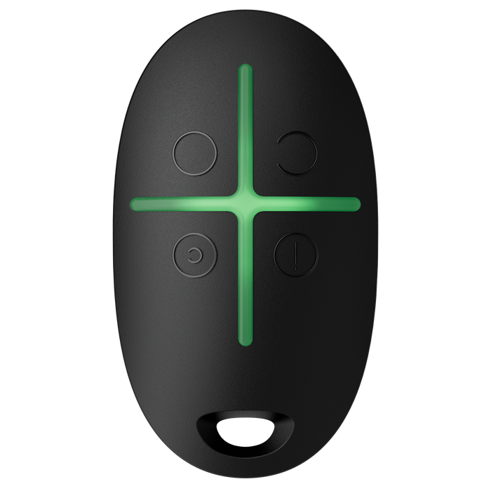 Ajax Superior SpaceControl S Wireless Keyfob - Black (AJA-110754)