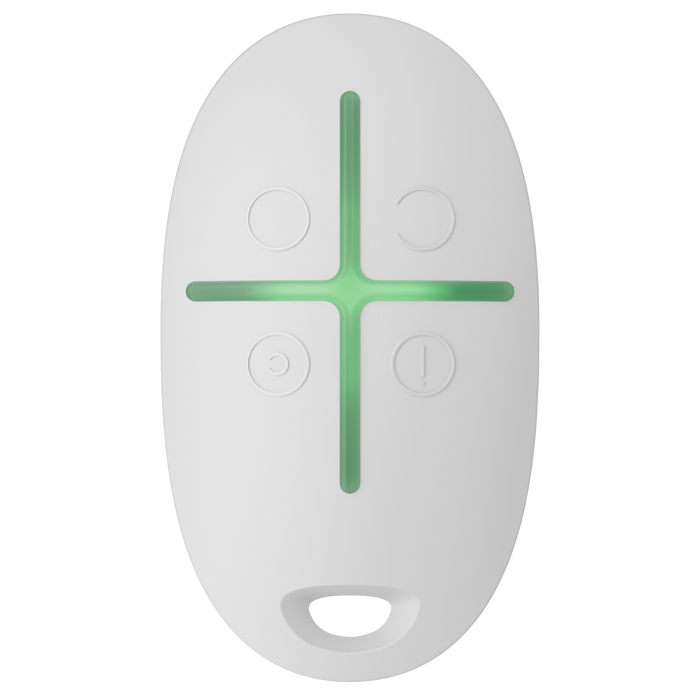Ajax Superior SpaceControl S Wireless Keyfob - White (AJA-110753)