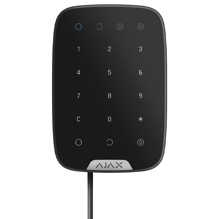 Ajax Fibra Keypad Arming Station - Black (AJA-46710)