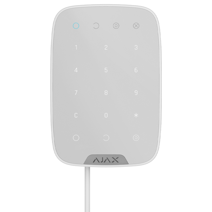 Ajax Fibra Keypad Arming Station - White (AJA-46709)