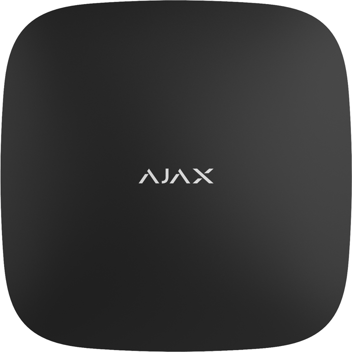 Ajax Hub2 Surveillance Control Panel - Dual GSM & Ethernet - Black (AJA-22919)