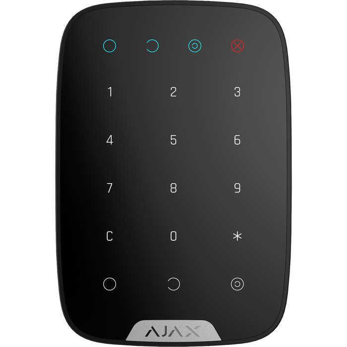 Ajax Keypad Wireless Arming Station - Black (AJA-22672)