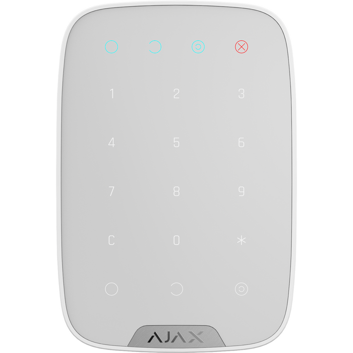 Ajax Keypad Wireless Arming Station - White (AJA-22676)
