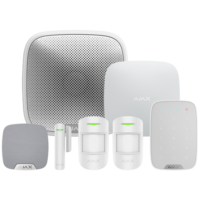 Ajax Hub Wireless Starter Kit 3 - White (AJA-23337)
