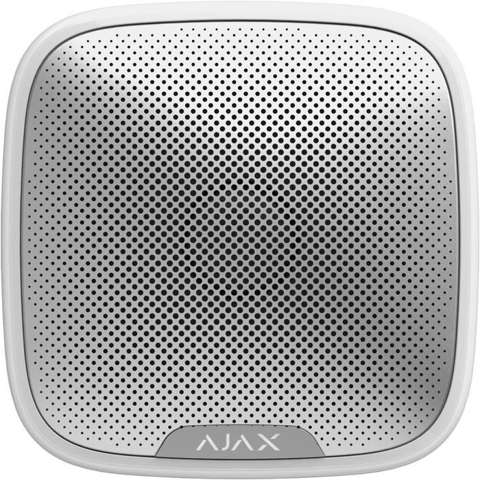 Ajax StreetSiren Wireless Outdoor Sounder - White (AJA-22900)