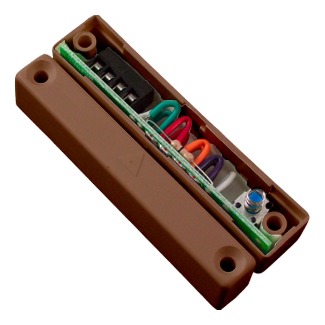 CQR Surface Grade 2 Magnetic Door Contact with Tamper & Resistors - Br ...