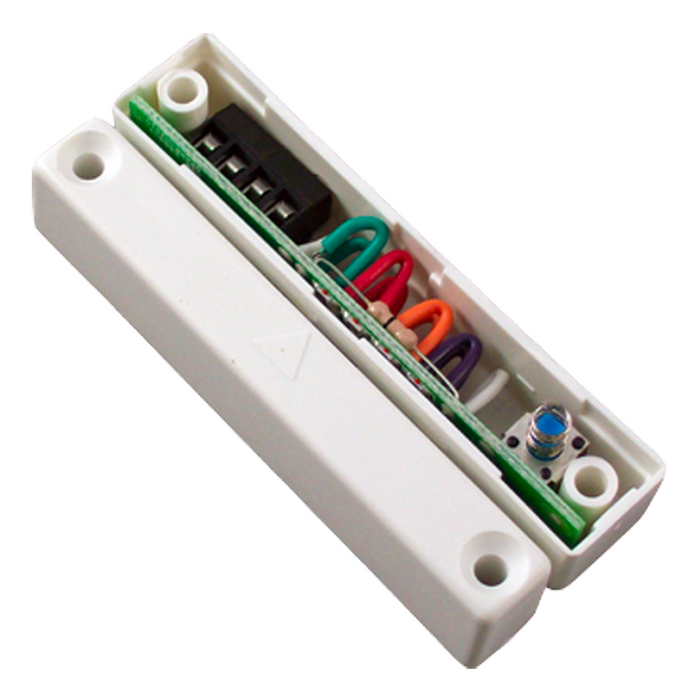 CQR Surface Grade 2 Magnetic Door Contact with Tamper & Resistors - White (SC517/WH/MULTI/G2/EN)
