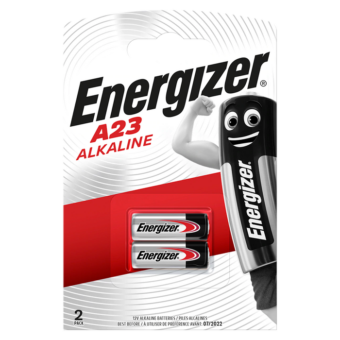 Energizer 23A / A23 12v Alkaline Battery - Pack of 2 (EN-A23-PK2