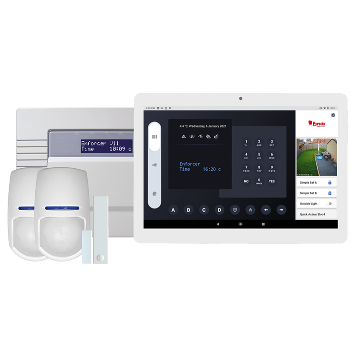 Pyronix Enforcer V11 Tablet Wireless Alarm Kit 2 with DIGI-WIFI (ENF-TAB-KIT2-UK)