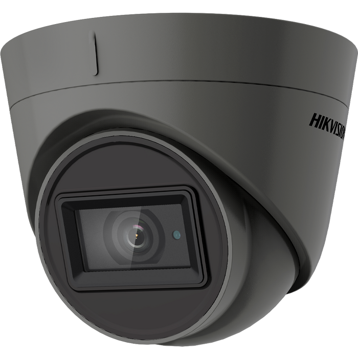 Hikvision AoC 5MP 40m Turret Dome with Microphone 2.8mm - Grey (DS-2CE78H0T-IT3FS-2.8MM-GR)