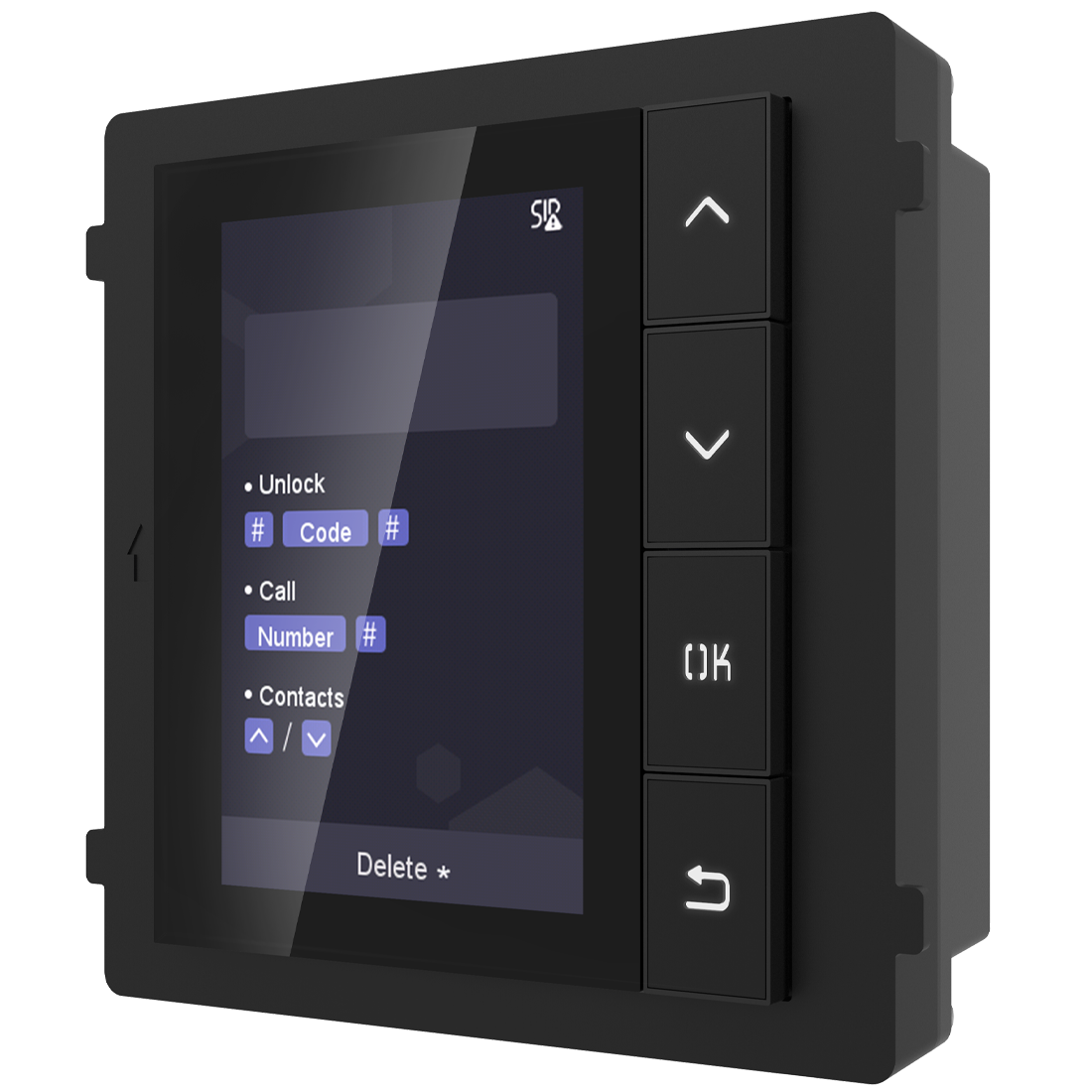 Hikvision IP Intercom Display Module (DS-KD-DIS) — adk-security