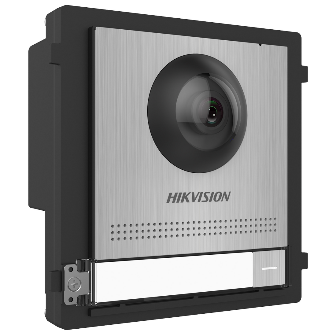 Hikvision IP Intercom 1 Button Camera Module - Stainless Steel (DS-KD8 ...