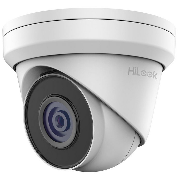 HiLook by Hikvision IP 4K 8MP 30m Turret Dome with Microphone 2.8mm (IPC-T280H-MUF-2.8MM)