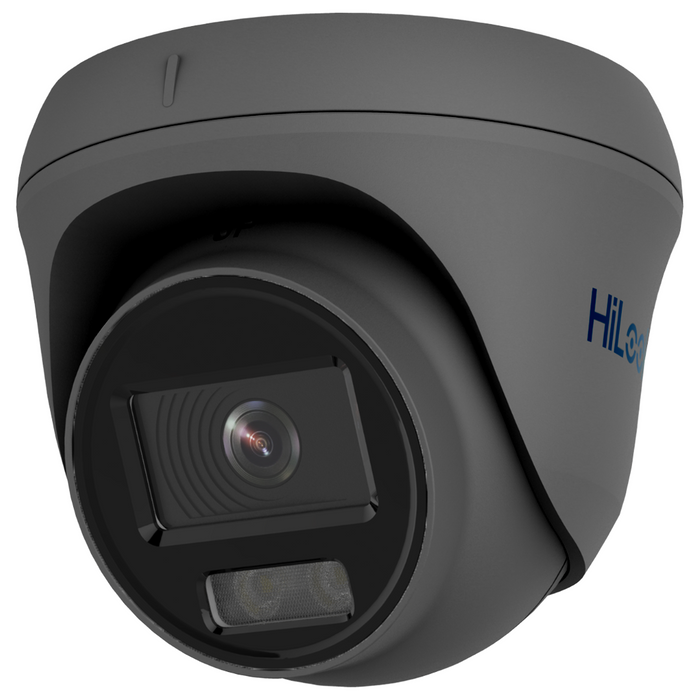 HiLook by Hikvision IP ColorVu 5MP 30m Turret Dome 2.8mm - Grey (IPC-T259H-2.8MM-GR)