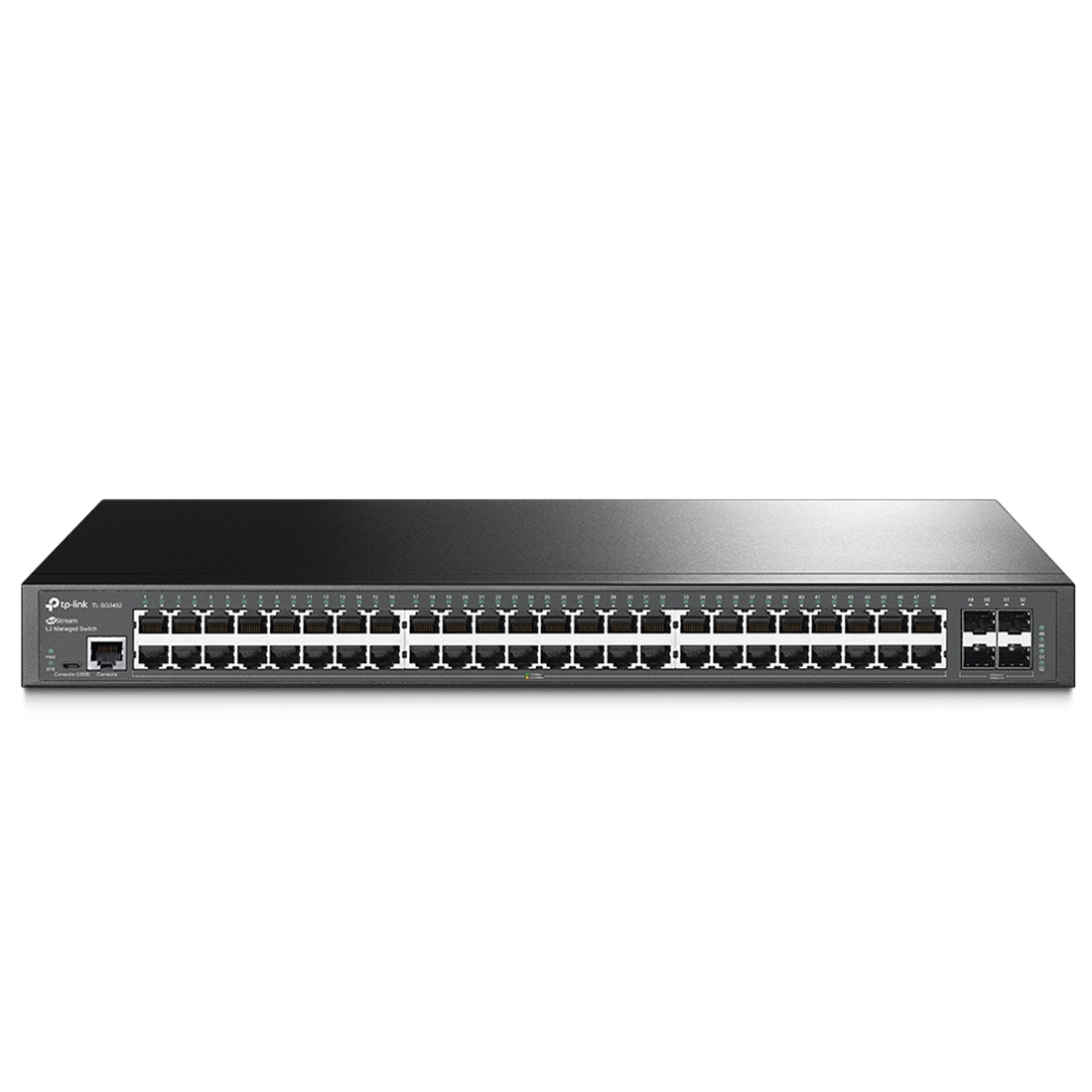 TP-Link Jetstream 48-Port Gigabit Managed Rackmount Switch (TL-SG3452 ...