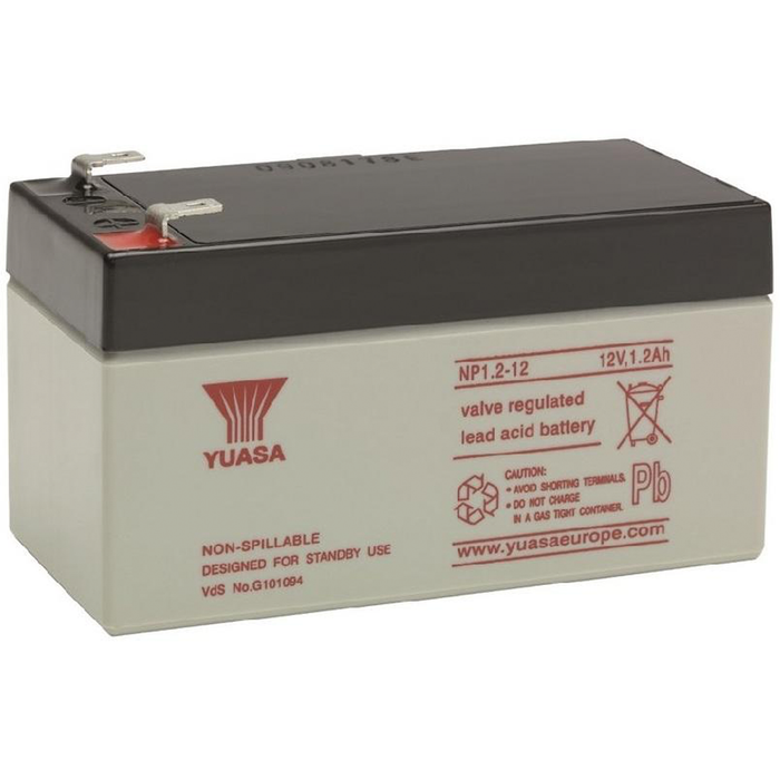 Yuasa NP 12v 1.2Ah Alarm Battery (NP1.2-12)