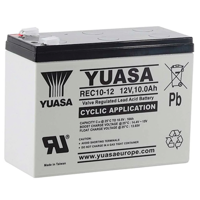 Yuasa REC 12v 10Ah Alarm Battery (REC10-12)