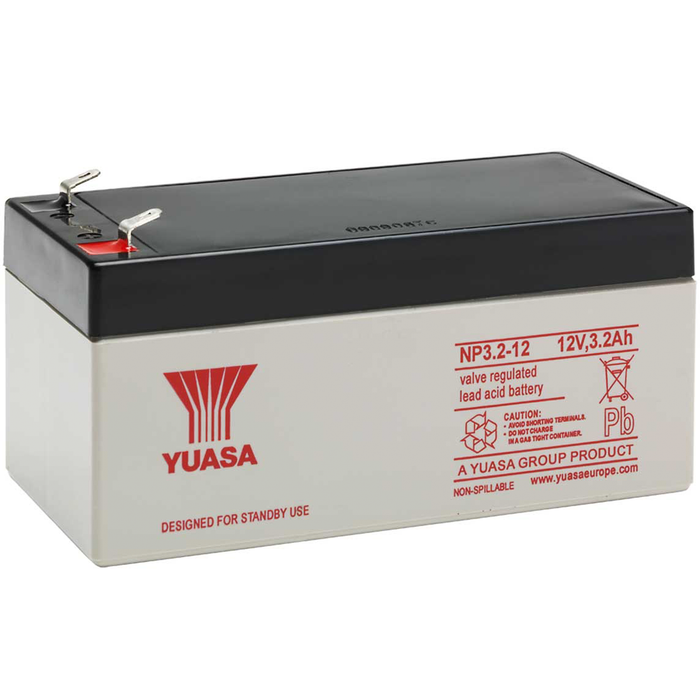Yuasa NP 12v 3.2Ah Alarm Battery (NP3.2-12)